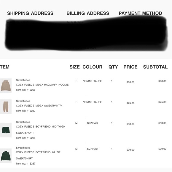 Aritzia Taupe Sweatfleece Set: Raglan Sweatshirt  & Sweatpants - Picture 10 of 10